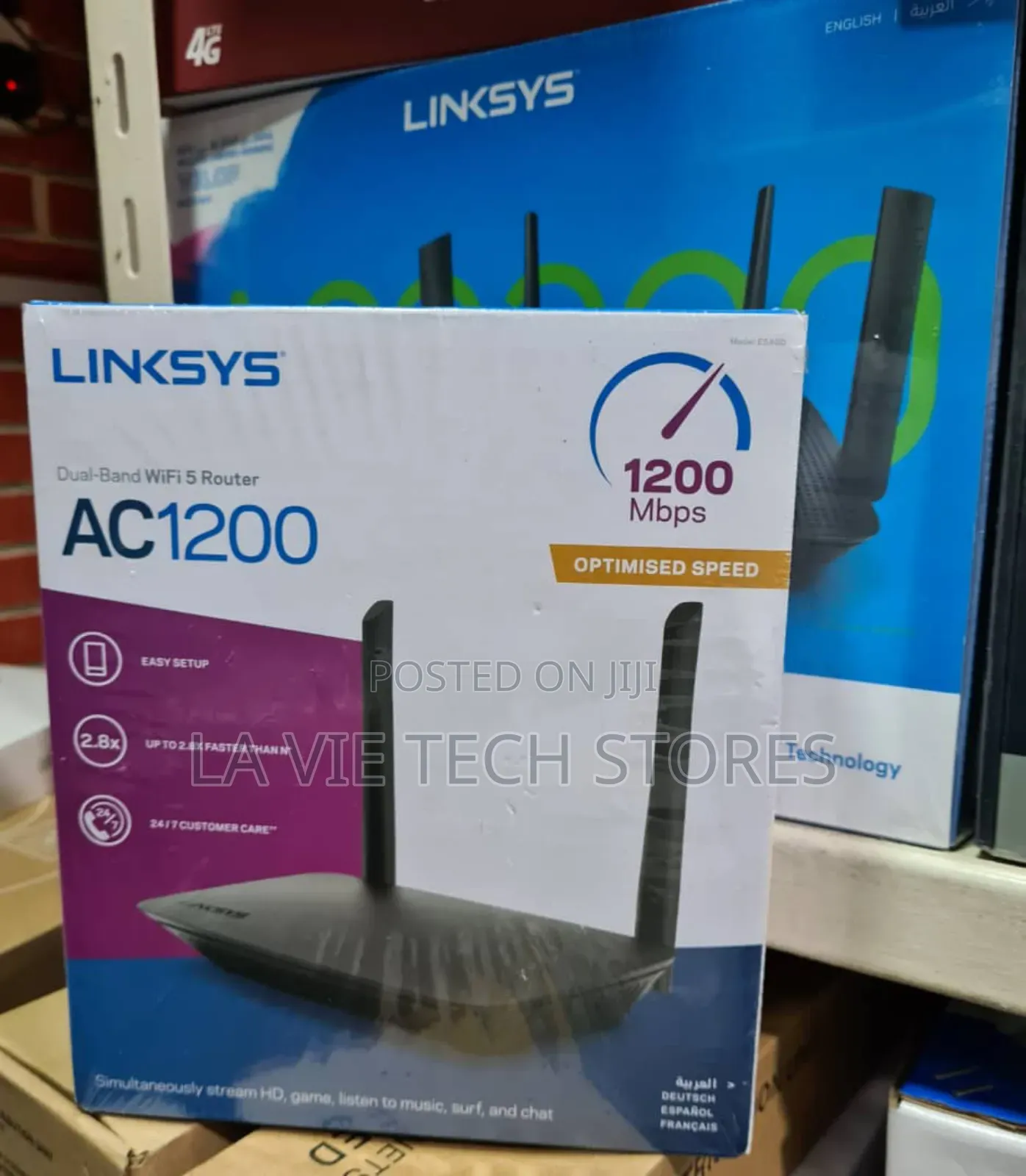 Linksys Ac1200 E5400 Wifi 5 Dual Band Router