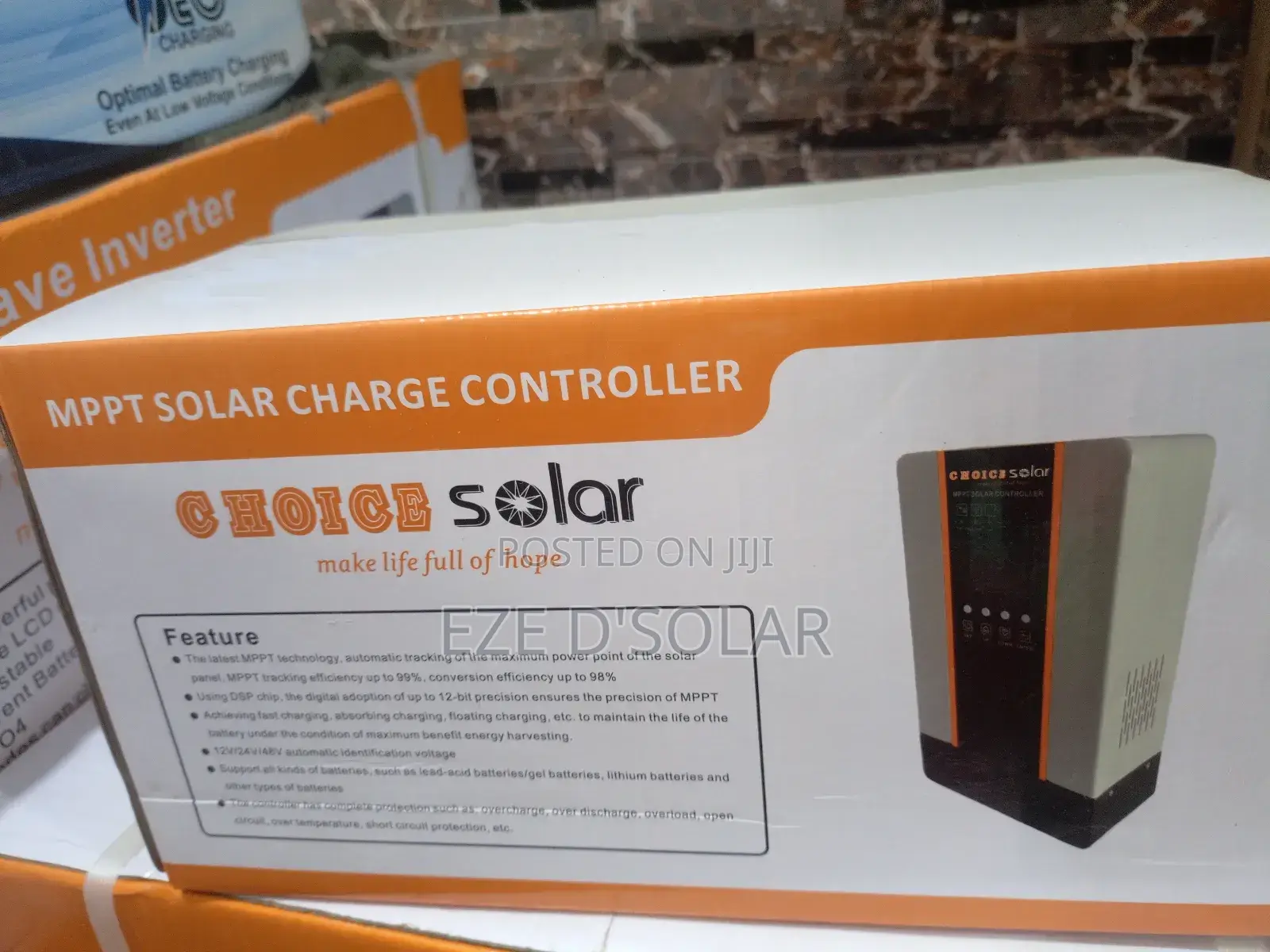 100A Choice MPPT Solar Charger Controller