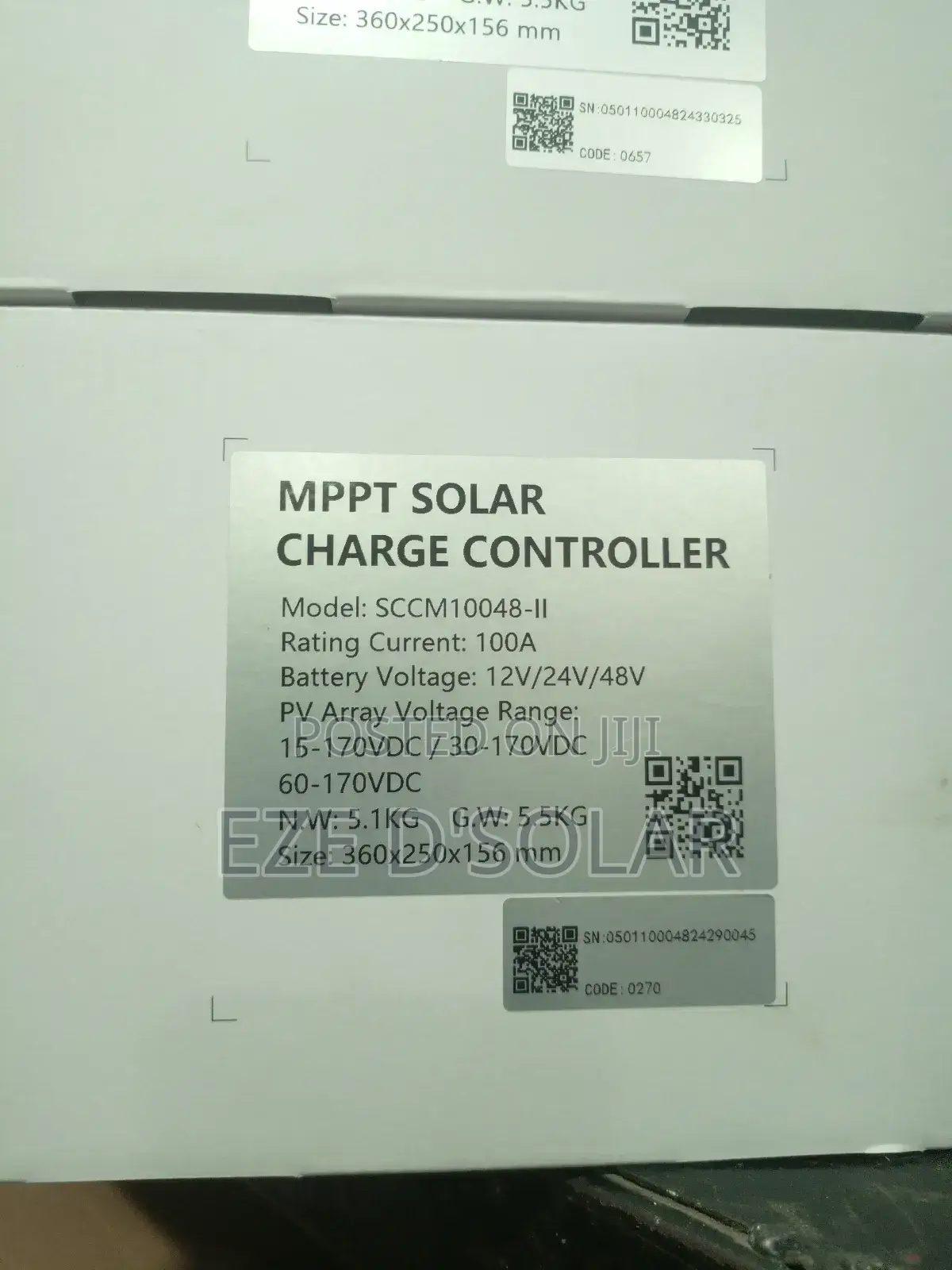 100A Felicity Solar Charger Controller MPPT