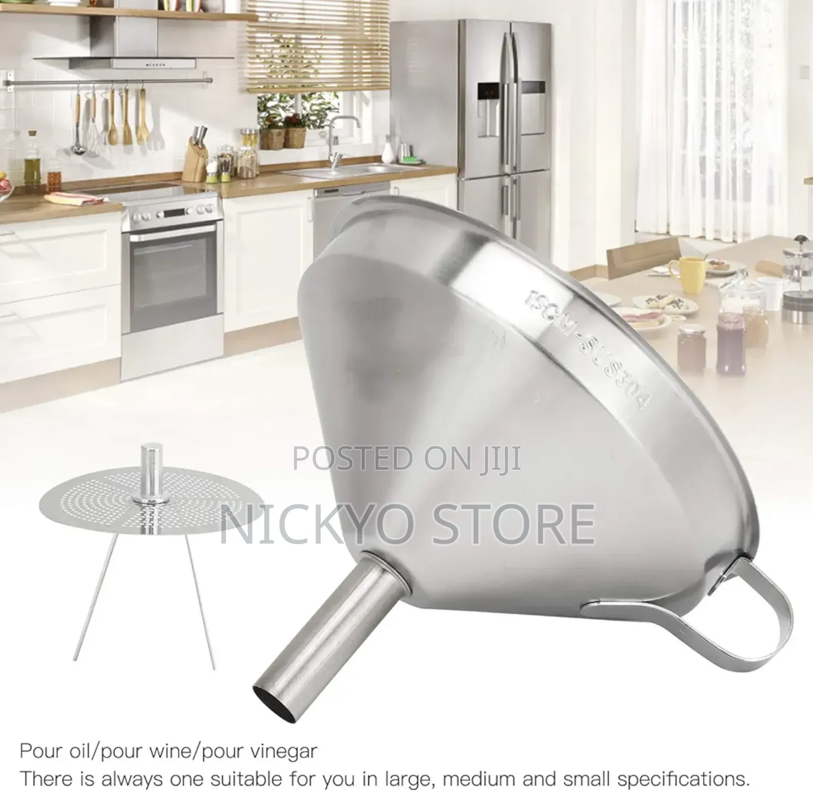 Stainless Steel Filter Funnel