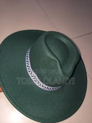 Army Green Fedora Hat