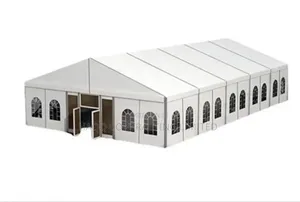 White Outdoor Wedding Marque Tent for 300 to 500 People