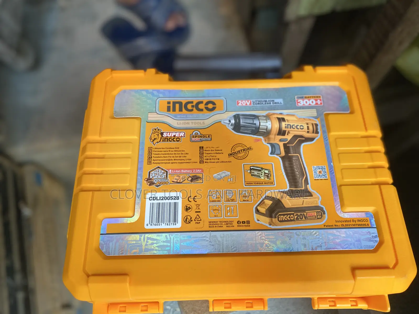 Ingco 20v Lithium-Ion Cordless Drill