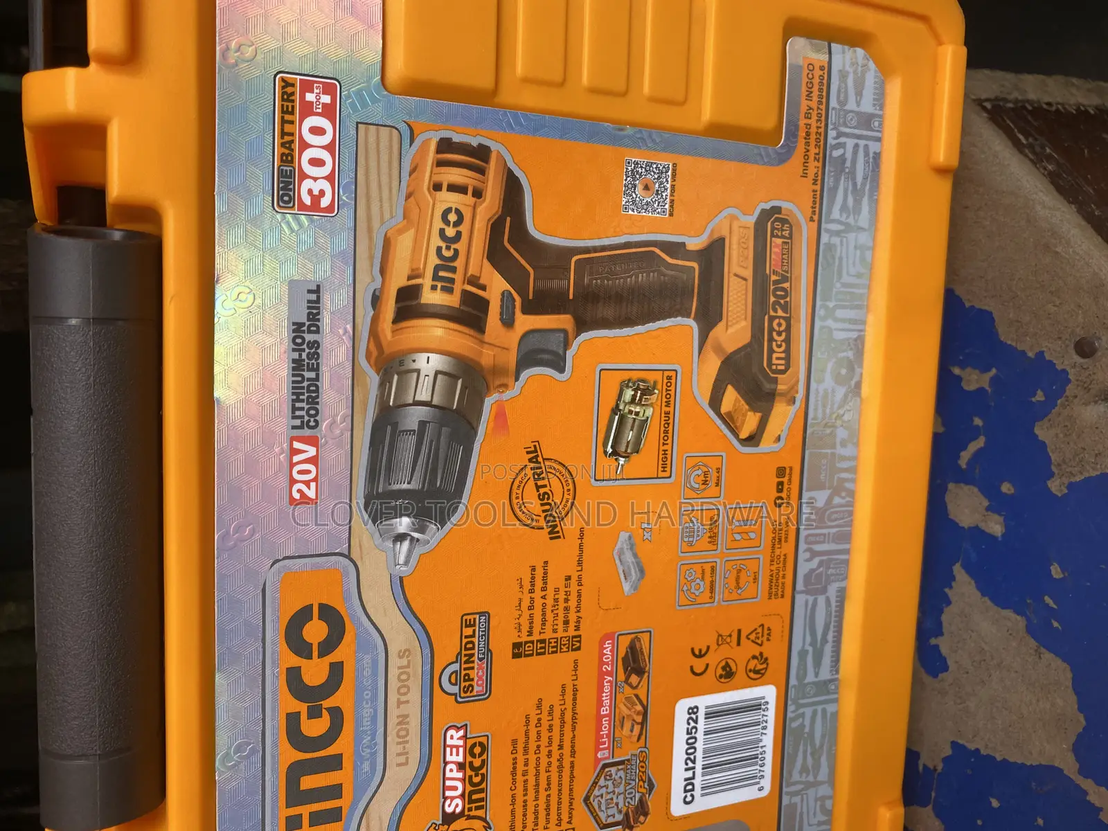 Ingco 20v Lithium-Ion Cordless Drill
