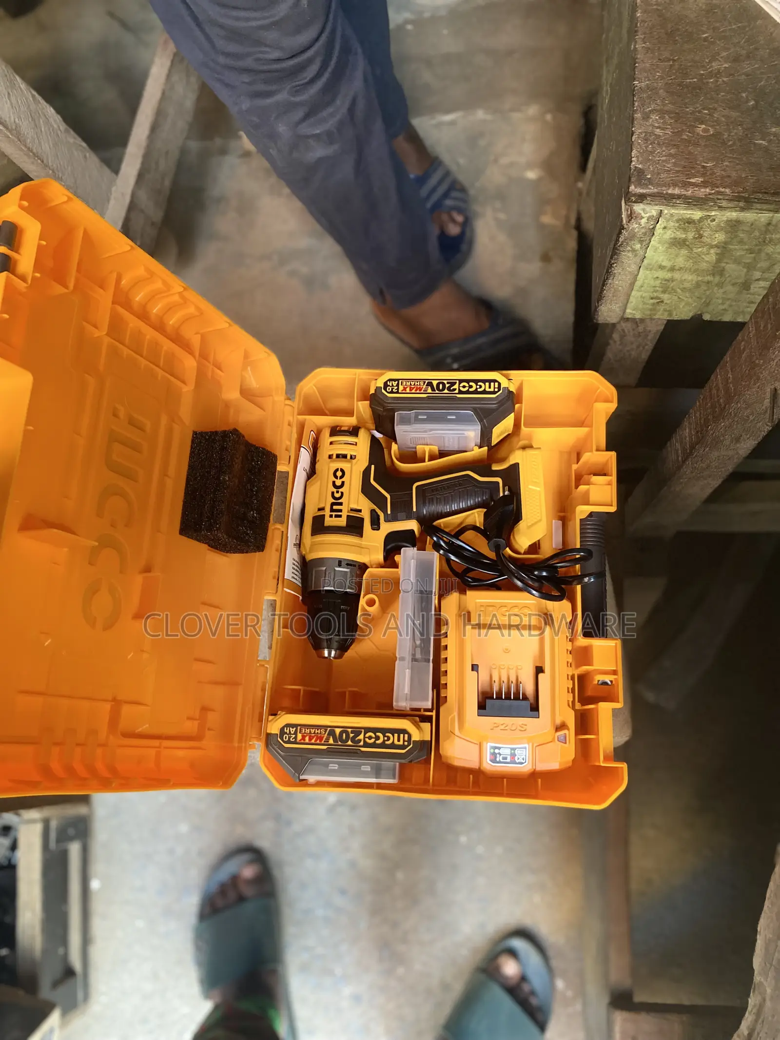 Ingco 20v Lithium-Ion Cordless Drill