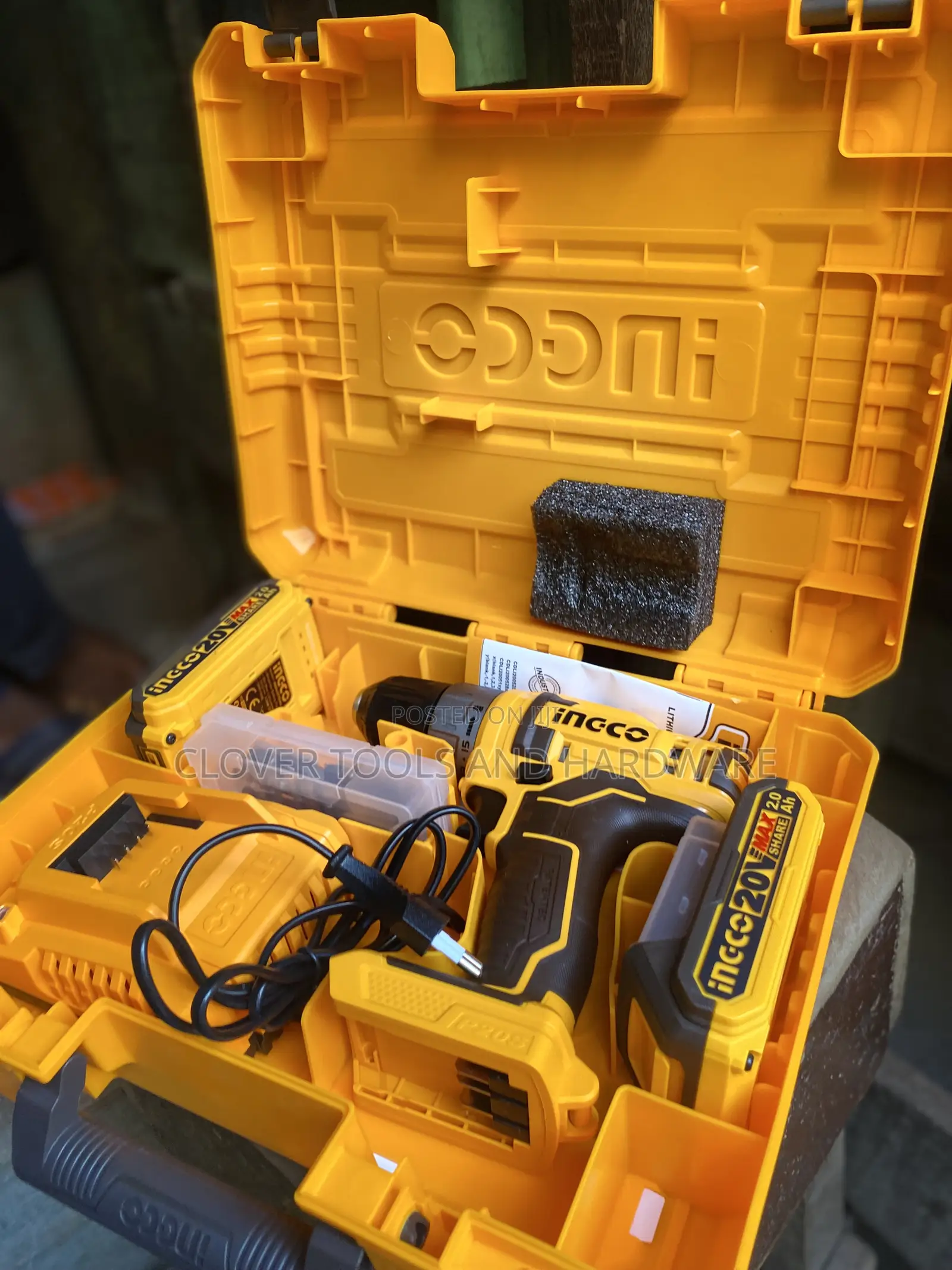 Ingco 20v Lithium-Ion Cordless Drill