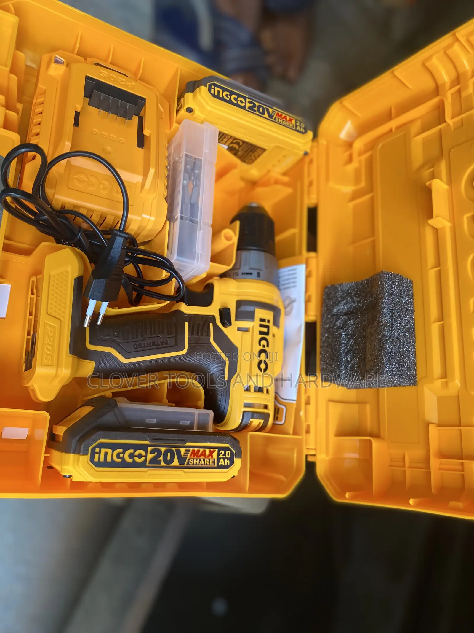 Ingco 20v Lithium-Ion Cordless Drill