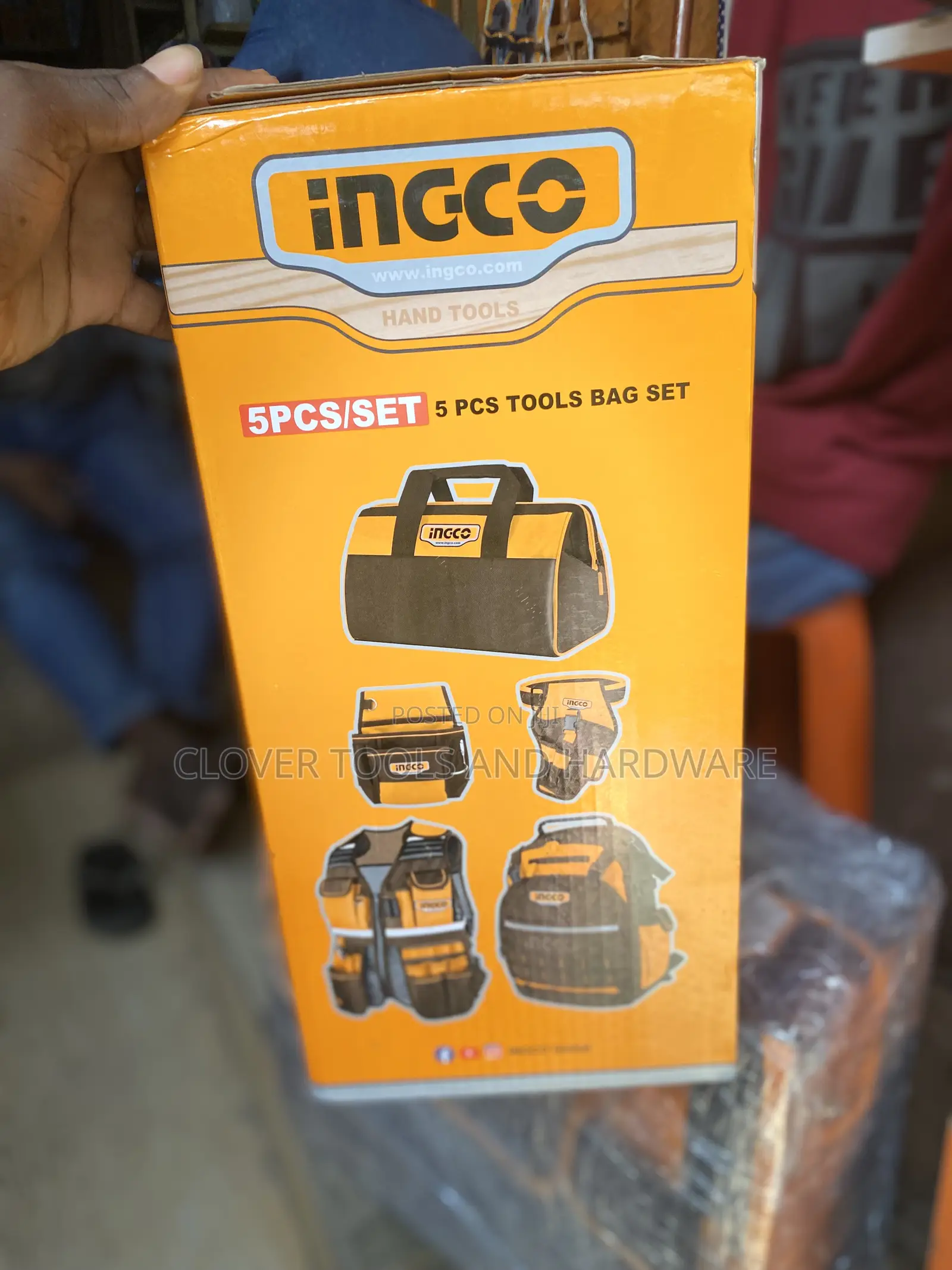 Ingco Set 5 PCS Tools Bag Set