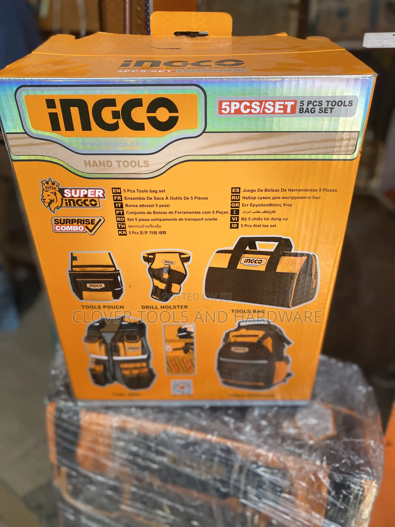 Ingco Set 5 PCS Tools Bag Set