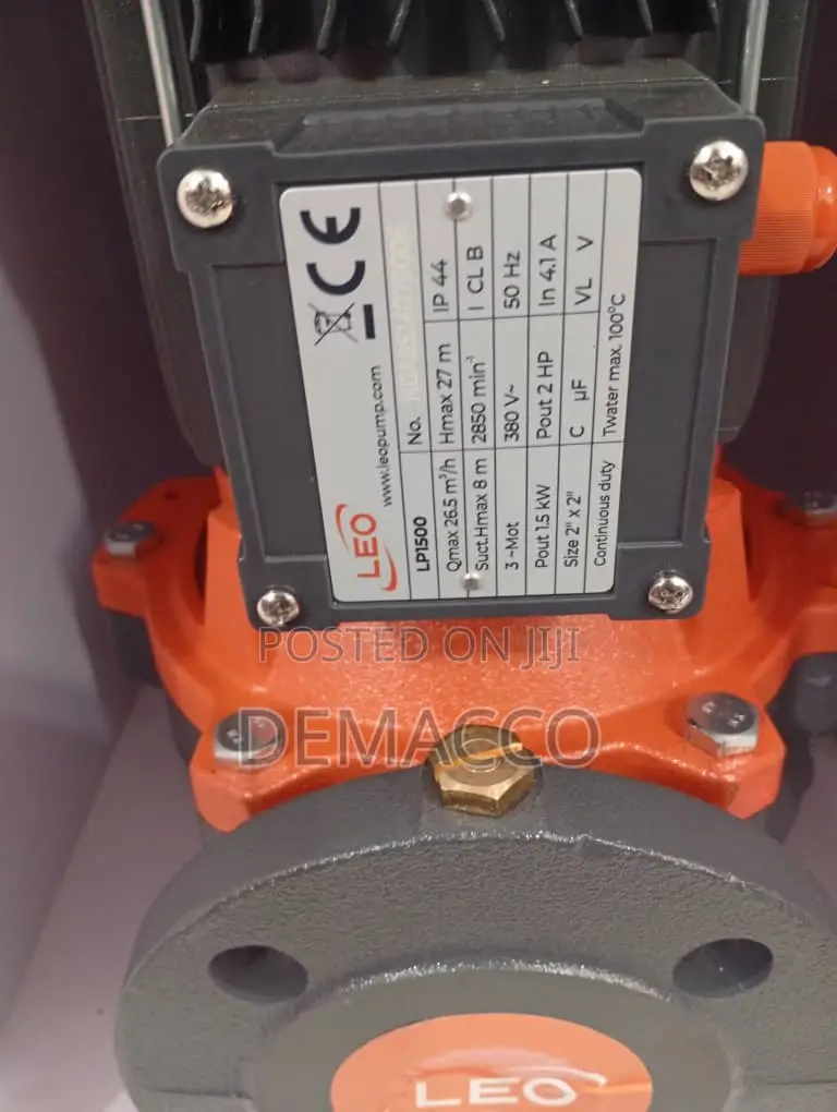 Leo Inline Pump Machine 2.2kw