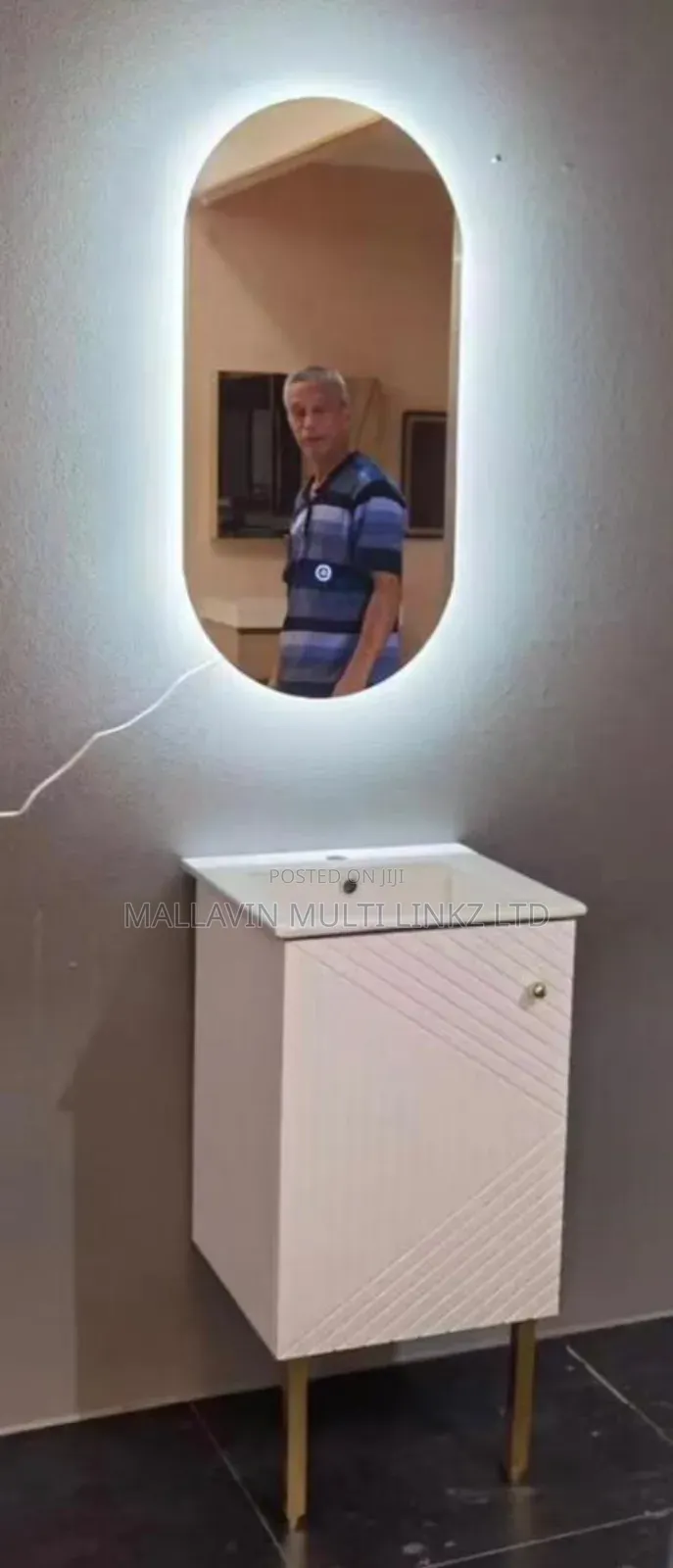 40cm Cabinet Basin With Led Mirrors