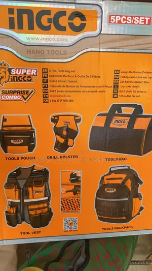 Ingco Set 5 PCS Tools Bag Set