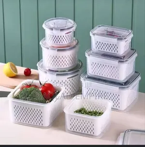 3 in 1 Kitchen Sieve Bowl/Container
