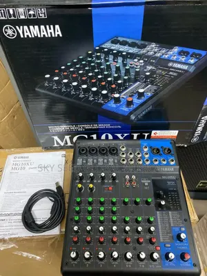 Original Yamaha 10 Channel Mixer for Radio Station and Studi