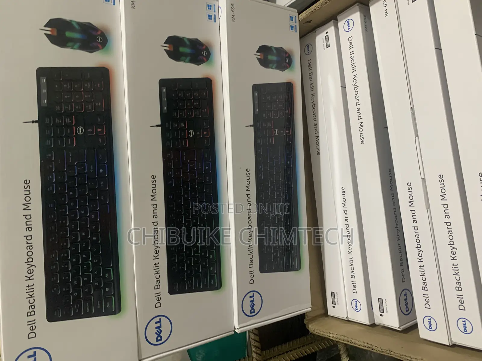 Dell Backlit Wired Keyboard and Mouse RGB
