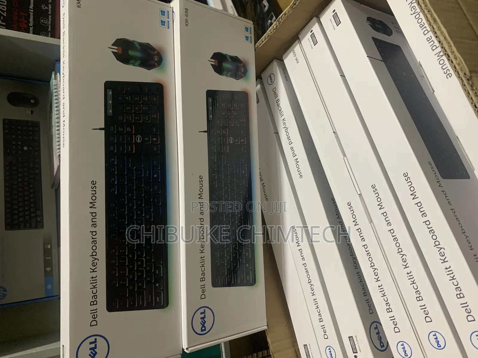 Dell Backlit Wired Keyboard and Mouse RGB