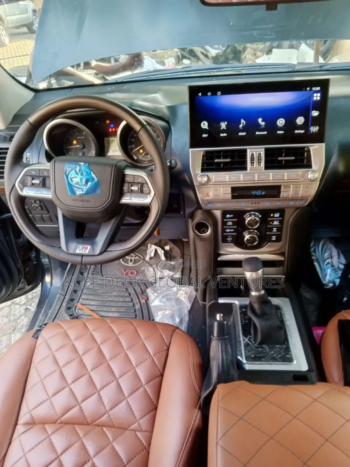 New Model Android Screen for Prado Latest Model Upgrade 2023