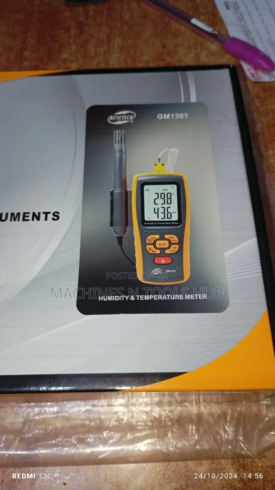 Benetech Humidity And Temperature Meter