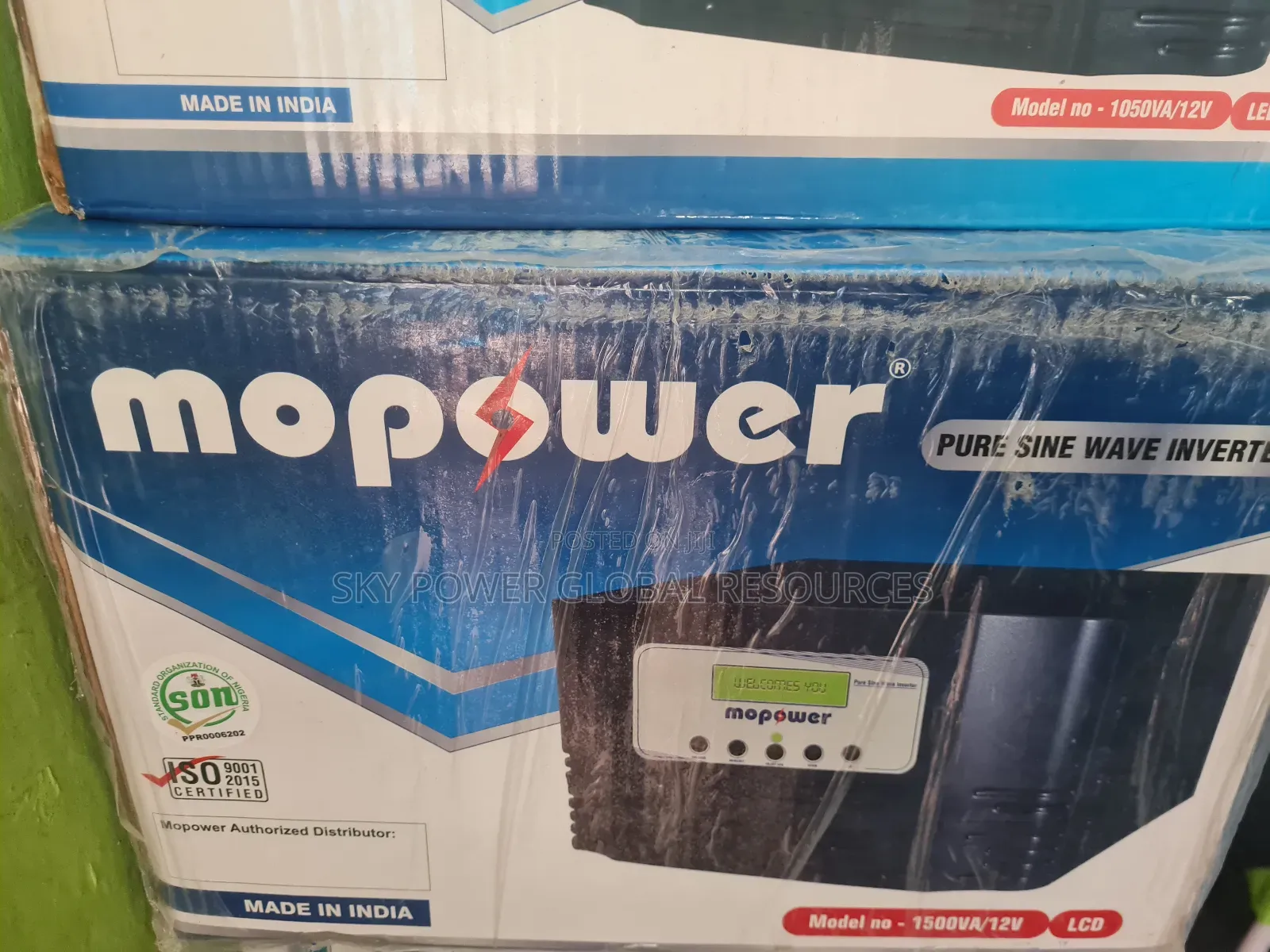 Mopower Inverter 1.5kva 12v in PortHarcourt Solar Energy, Ibekwe