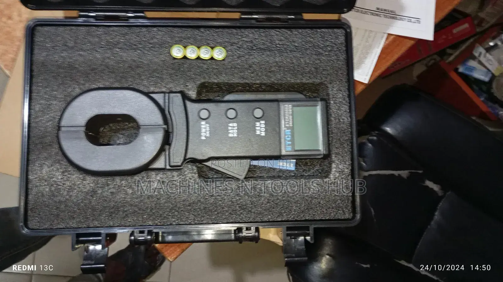 ETCR2000A Clamp Earth Resistance Tester