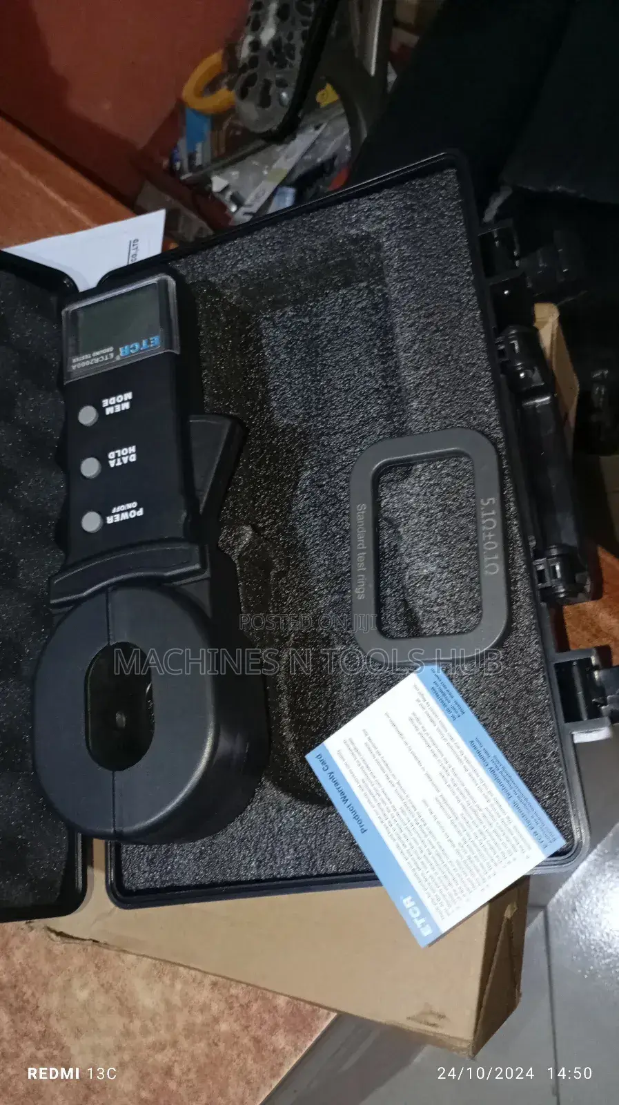 ETCR2000A Clamp Earth Resistance Tester
