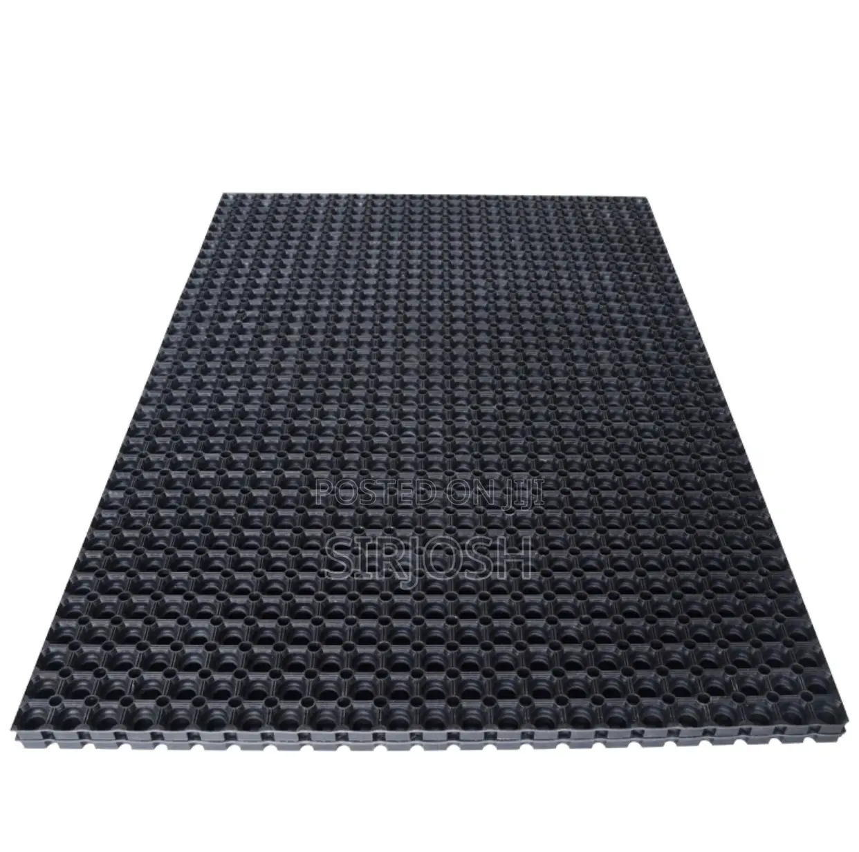 Non -slip Nordel Tile Solid Mat