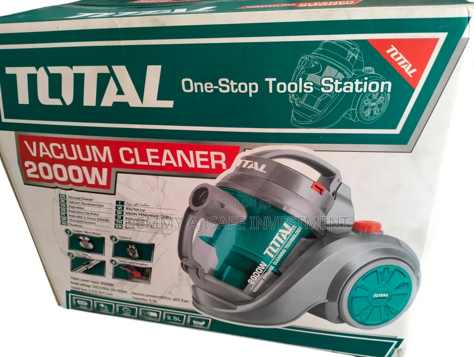 Total Vacuum Cleaner 2000w