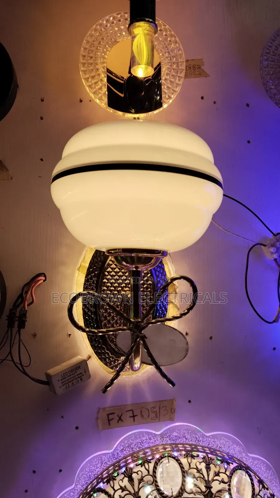 Modern Latest Led Changing Color Wall Brackets Light