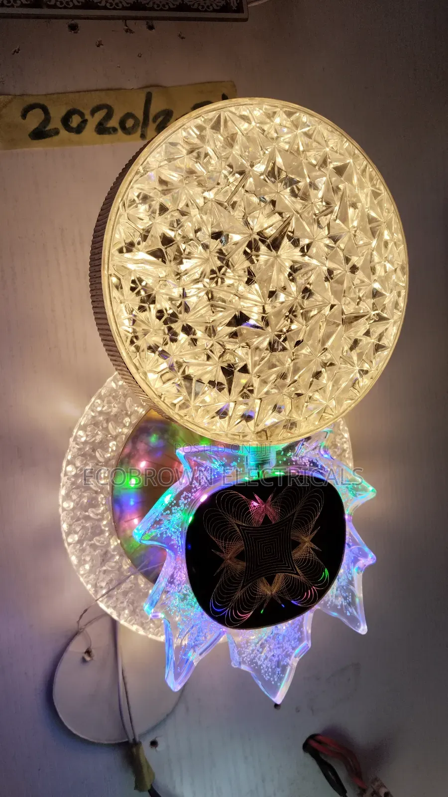Wall Light for Rooms and Parlor Led Changing Color