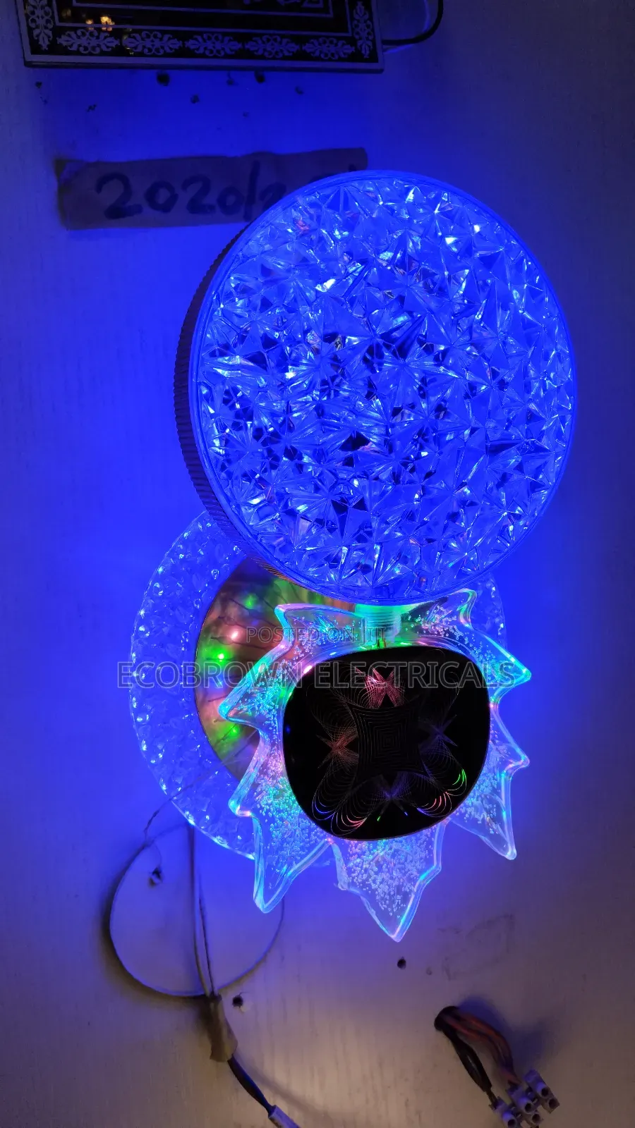 Wall Light for Rooms and Parlor Led Changing Color