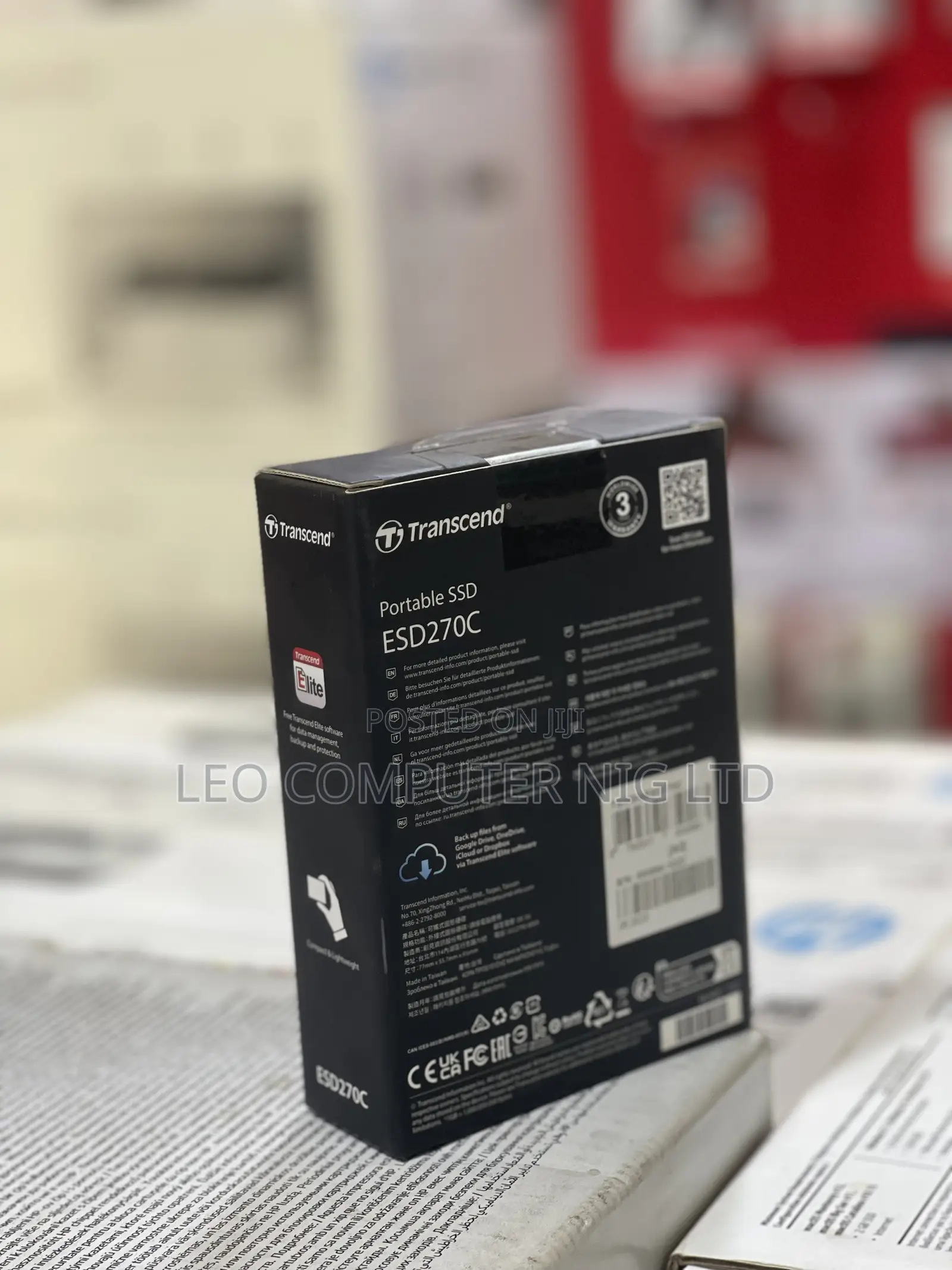 Transcend 500gb Esd270c Portable SSD