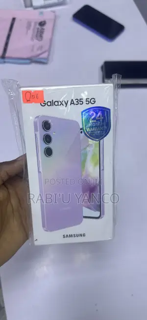 New Samsung Galaxy A35 256 GB Pink