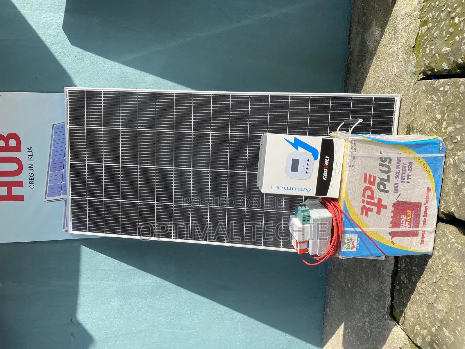 1.5kva 1 Battery Complete Solar Solution