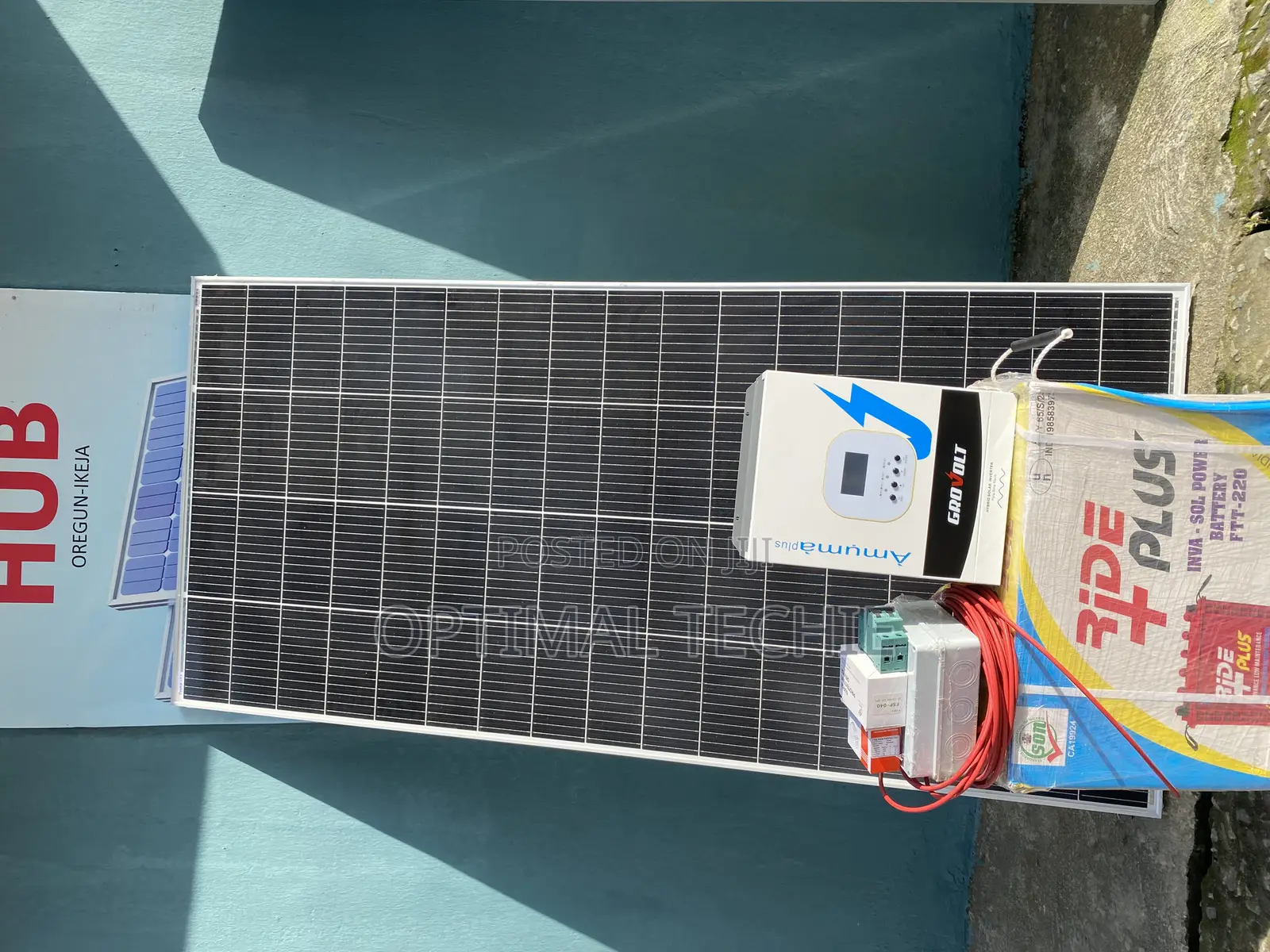 1.5kva 1 Battery Complete Solar Solution