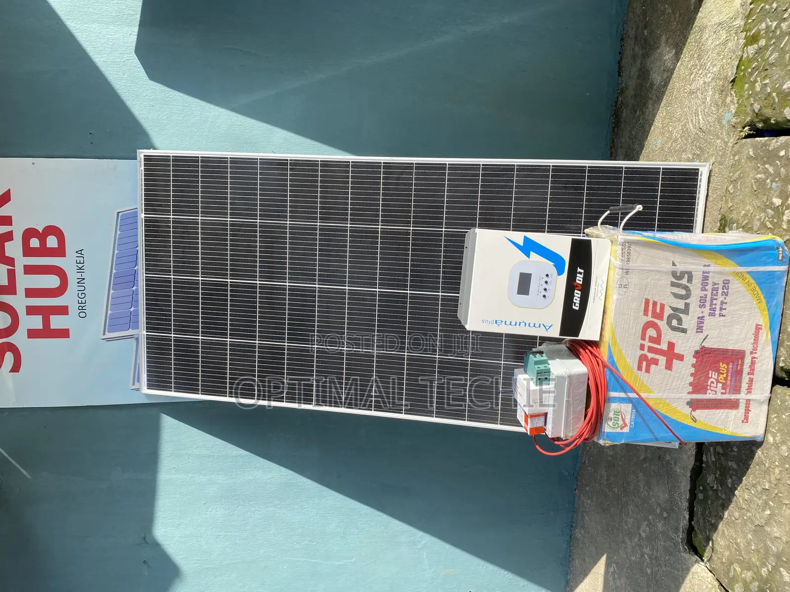 1.5kva 1 Battery Complete Solar Solution