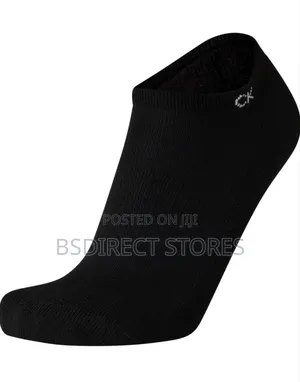 Calvin Klein 6-Pack Logo Casual Cushioned Sole Trainer Socks