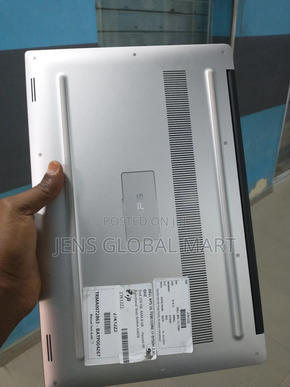 Laptop Dell XPS 15 32GB Intel Core I7 SSD 512GB