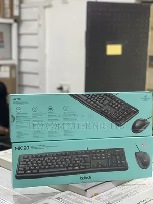Logitech MK120 Corded Keyboard and Mouse Combo