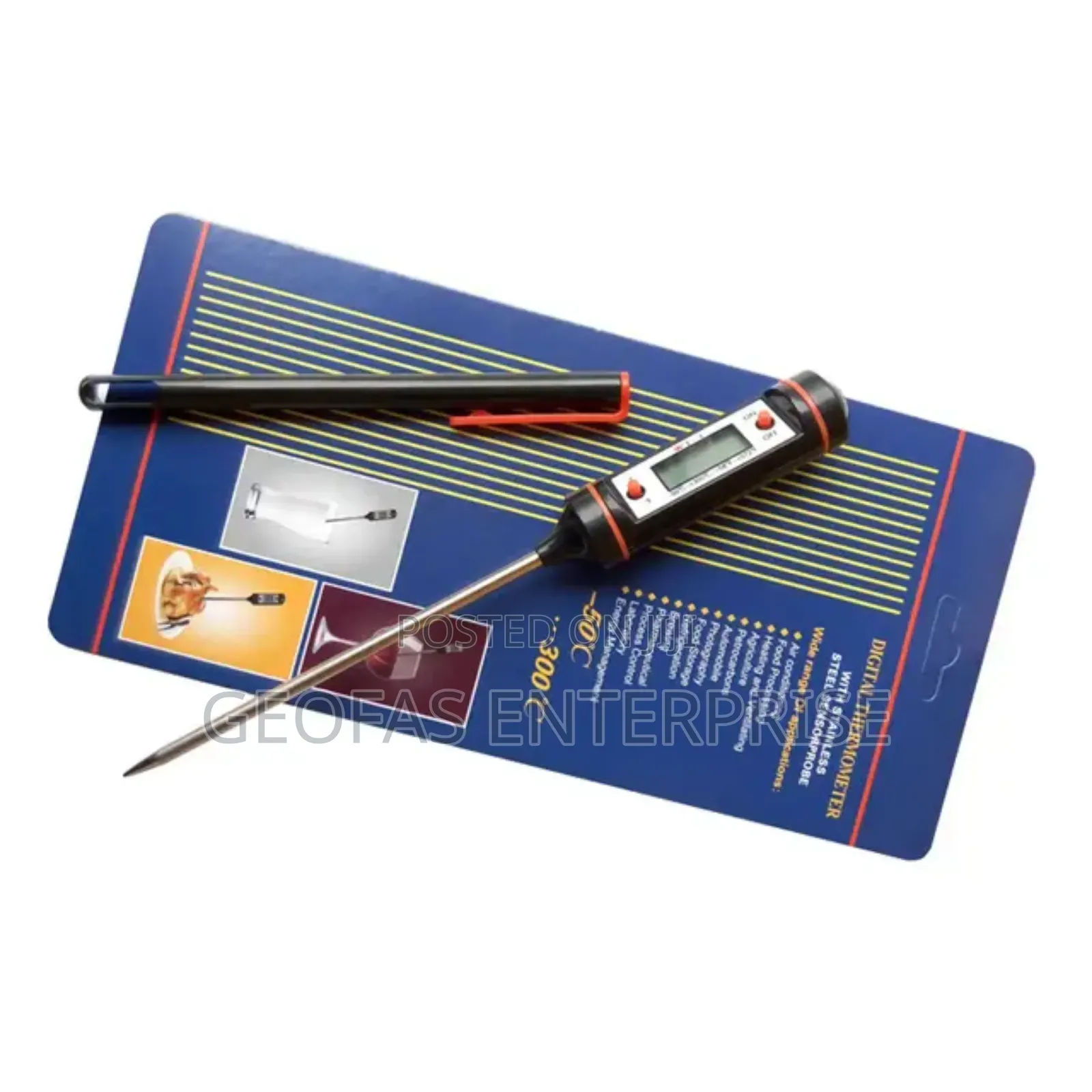 Kitchen Digital Thermometer BBQ Meat Drink Cooking Food Prob