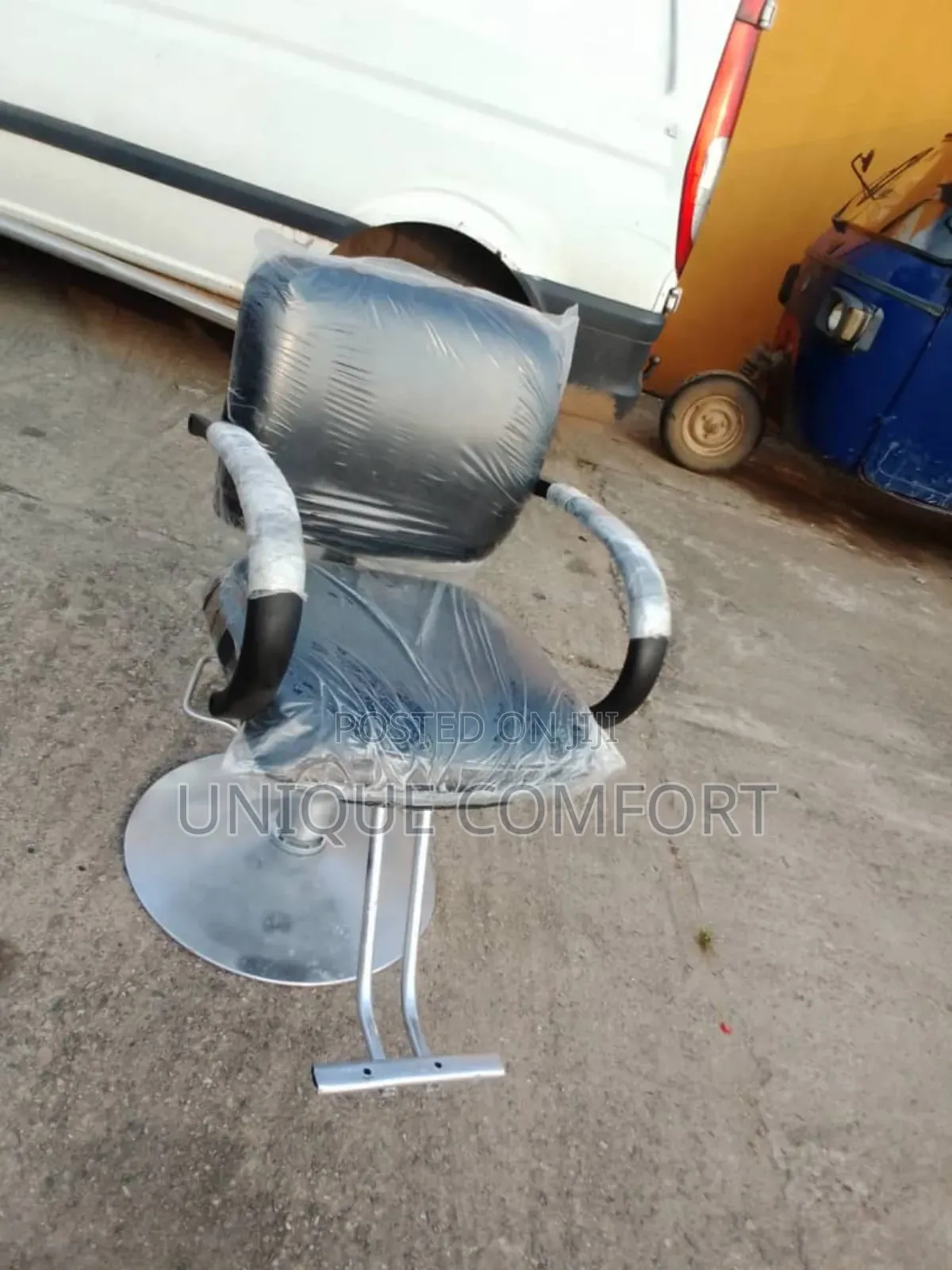 Imported Salon Rolling Barber Chair