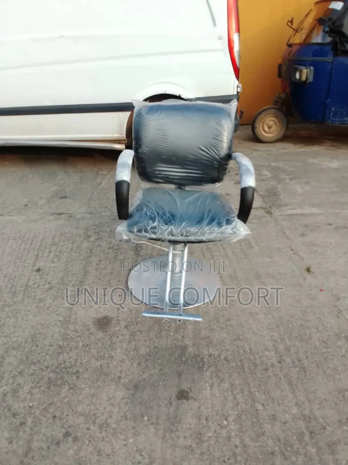 Imported Salon Rolling Barber Chair