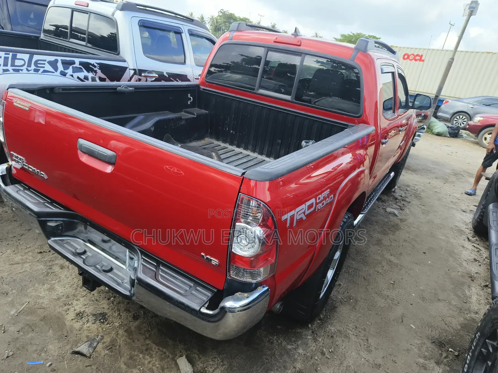 Toyota Tacoma 2015 Red