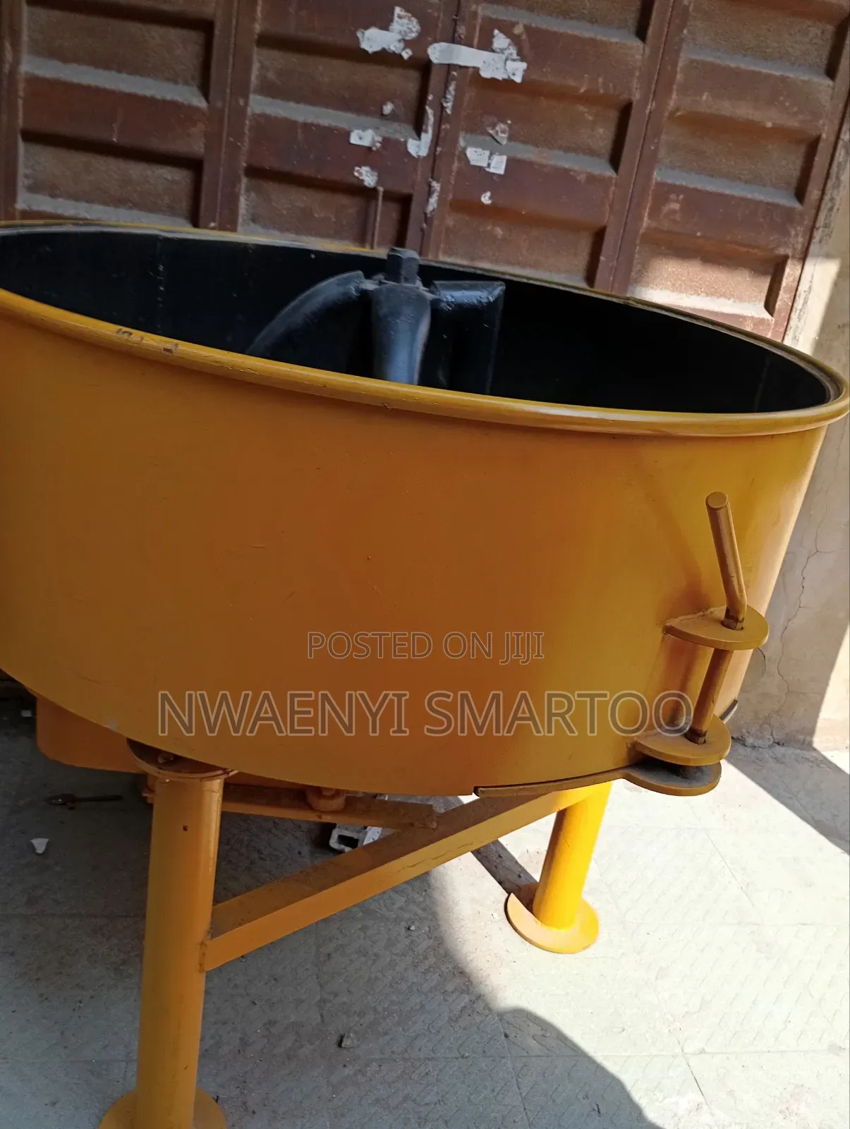 Motor Concrete Pan Mixer Machine 800litres