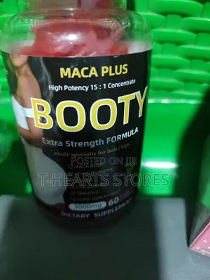Maca Plus Booty Dietary Gummies - 60 Veggy Gummies