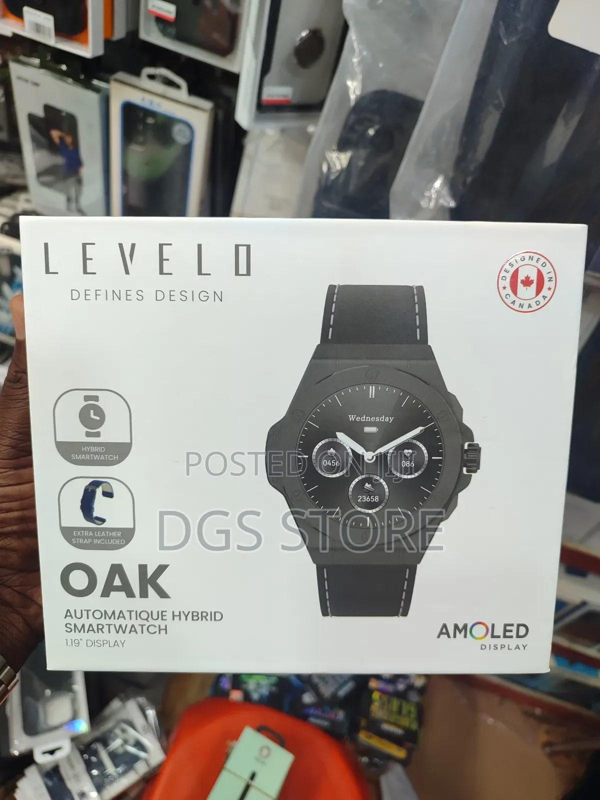 Levelo Oak Automatique Hybrid Smart Watch
