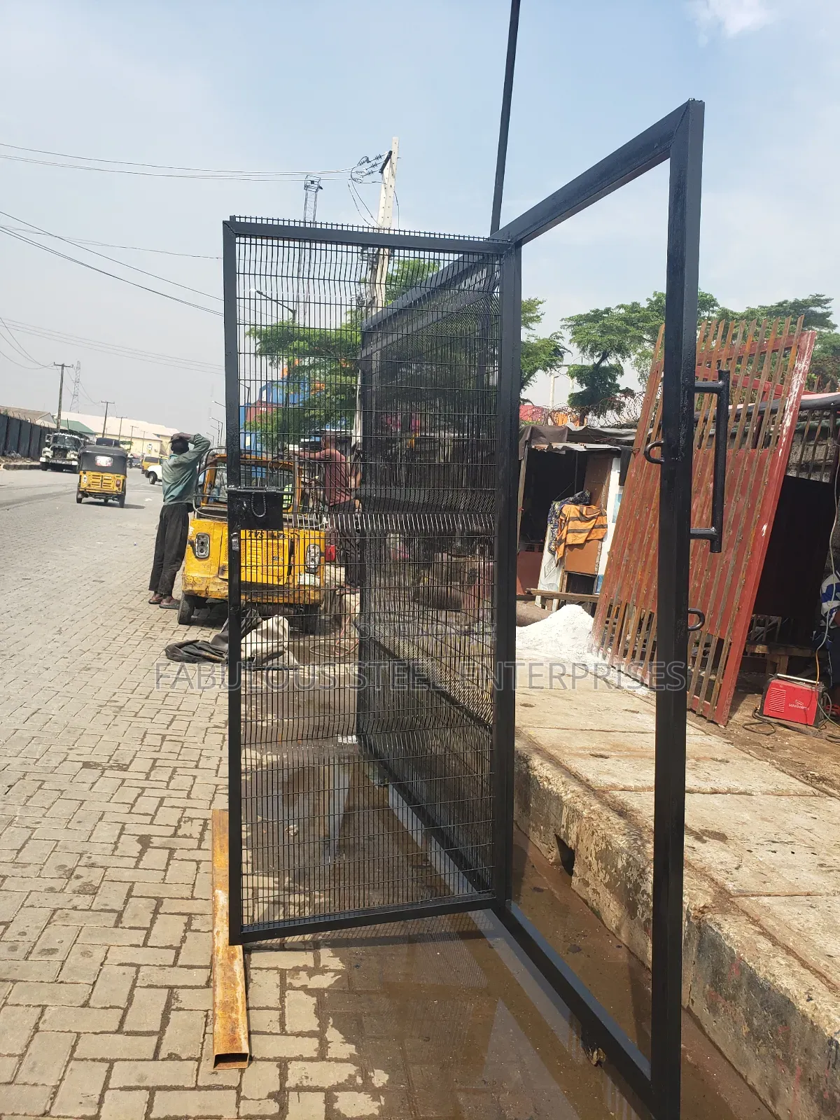 Panel Mesh Aftifinger 1/2 × 3 Mesh Wire