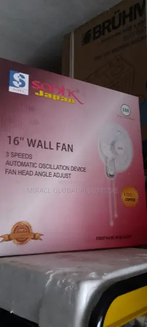 Sonik Japan Wall Fan 16 Inches