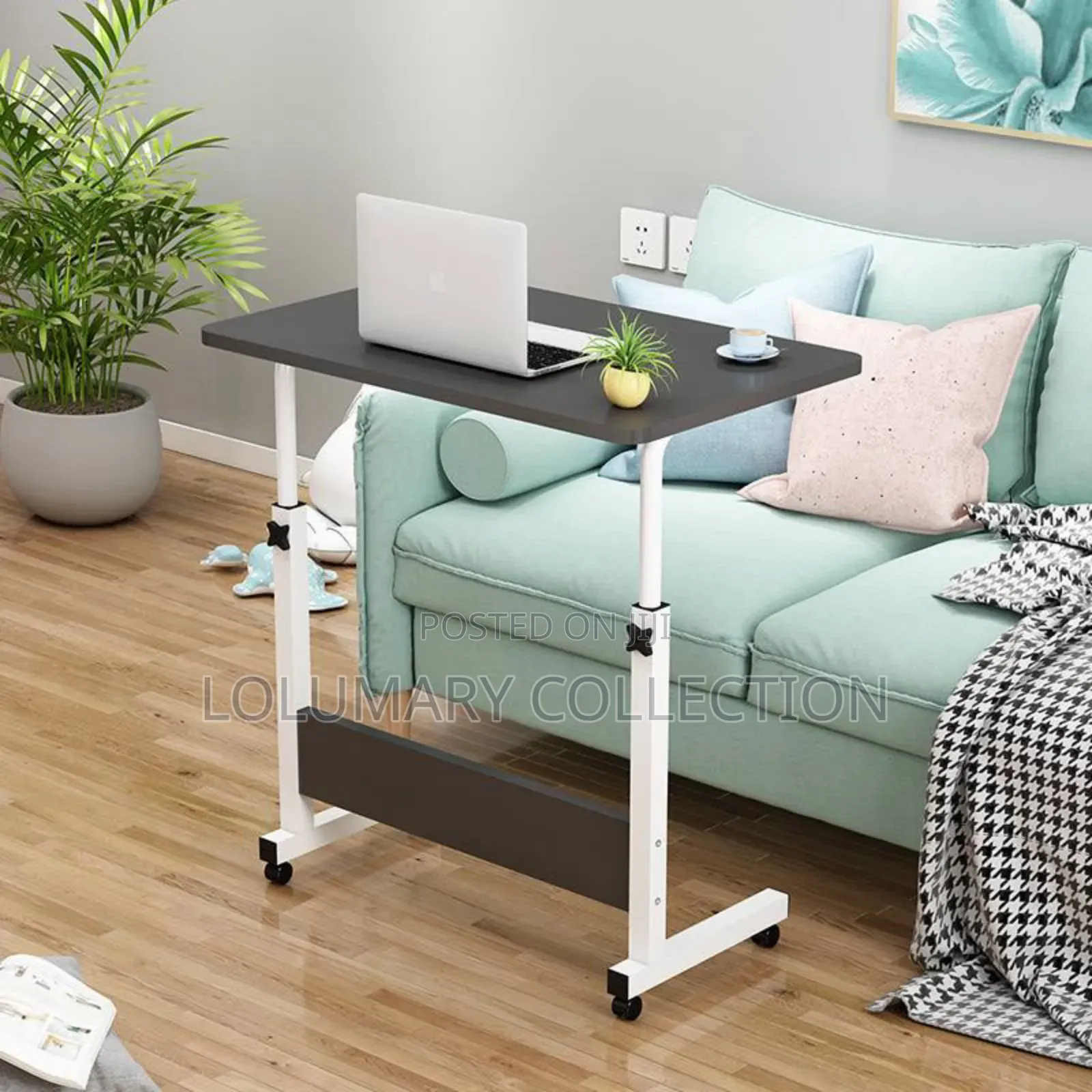 Adjustable Laptop Table Big Size Bedside Laptop Work Table