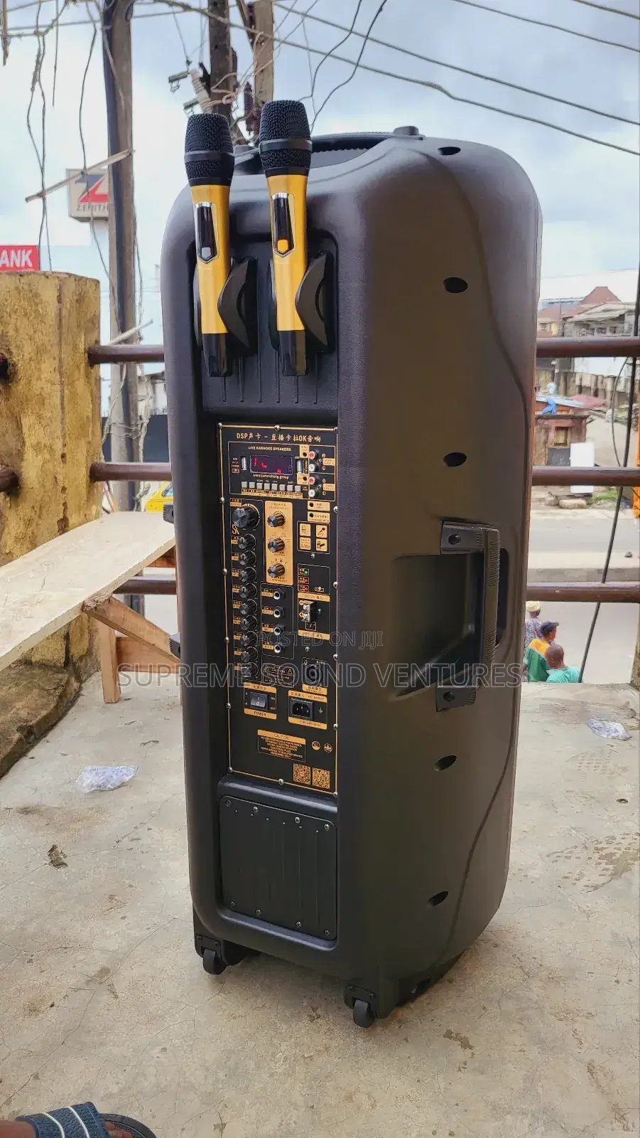 15 Inches Double Public Address System