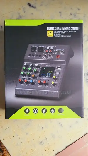 4 Channel Professional Mixing Console Mixer